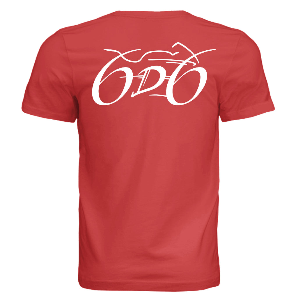 SOLID RED TRIBLN - 3413C - BACK