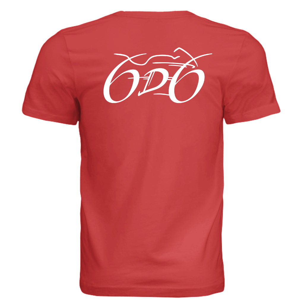 SOLID RED TRIBLN - 3413C - BACK