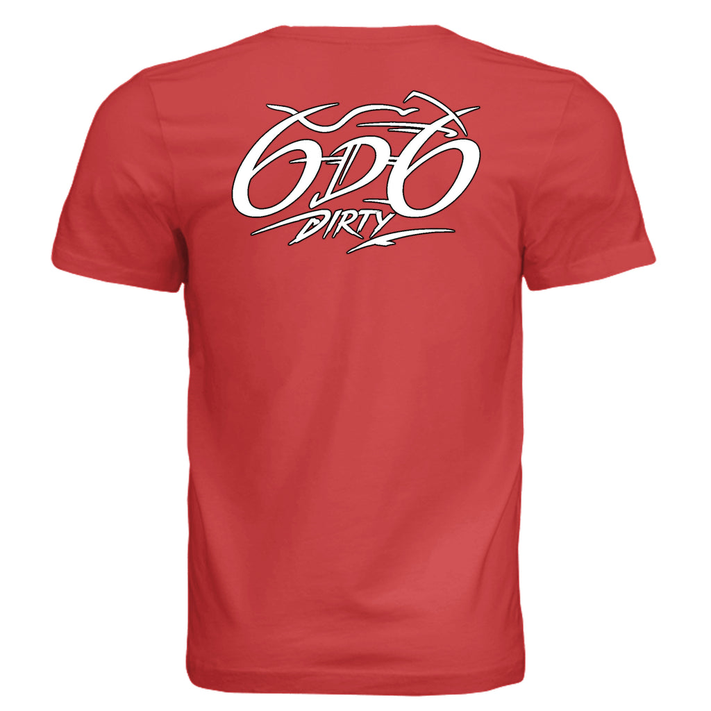 SOLID RED TRIBLN - 3413C - BACK